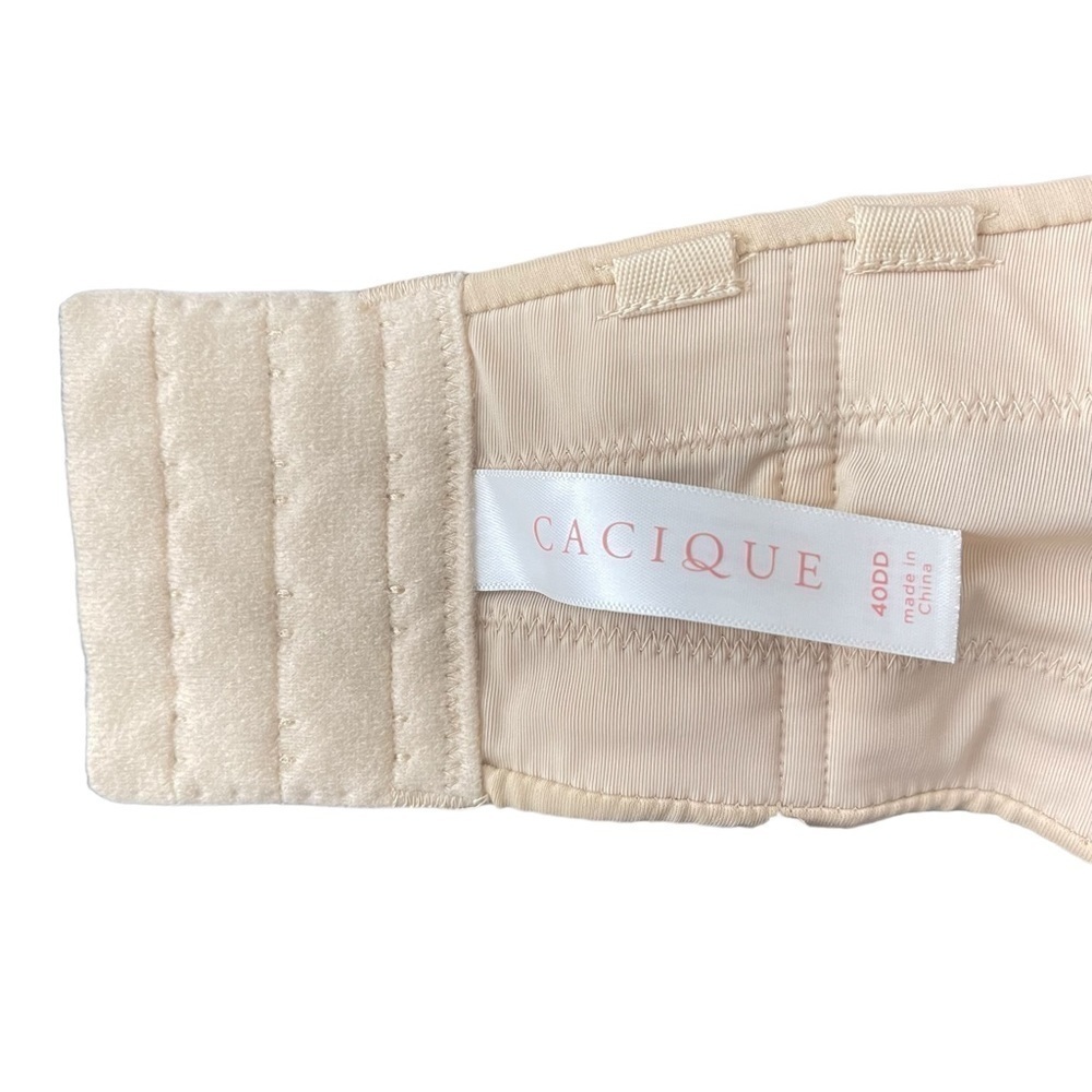 Cacique Lightly Lined Multiway Strapless Bra 40DD Nude - Picture 7 of 8